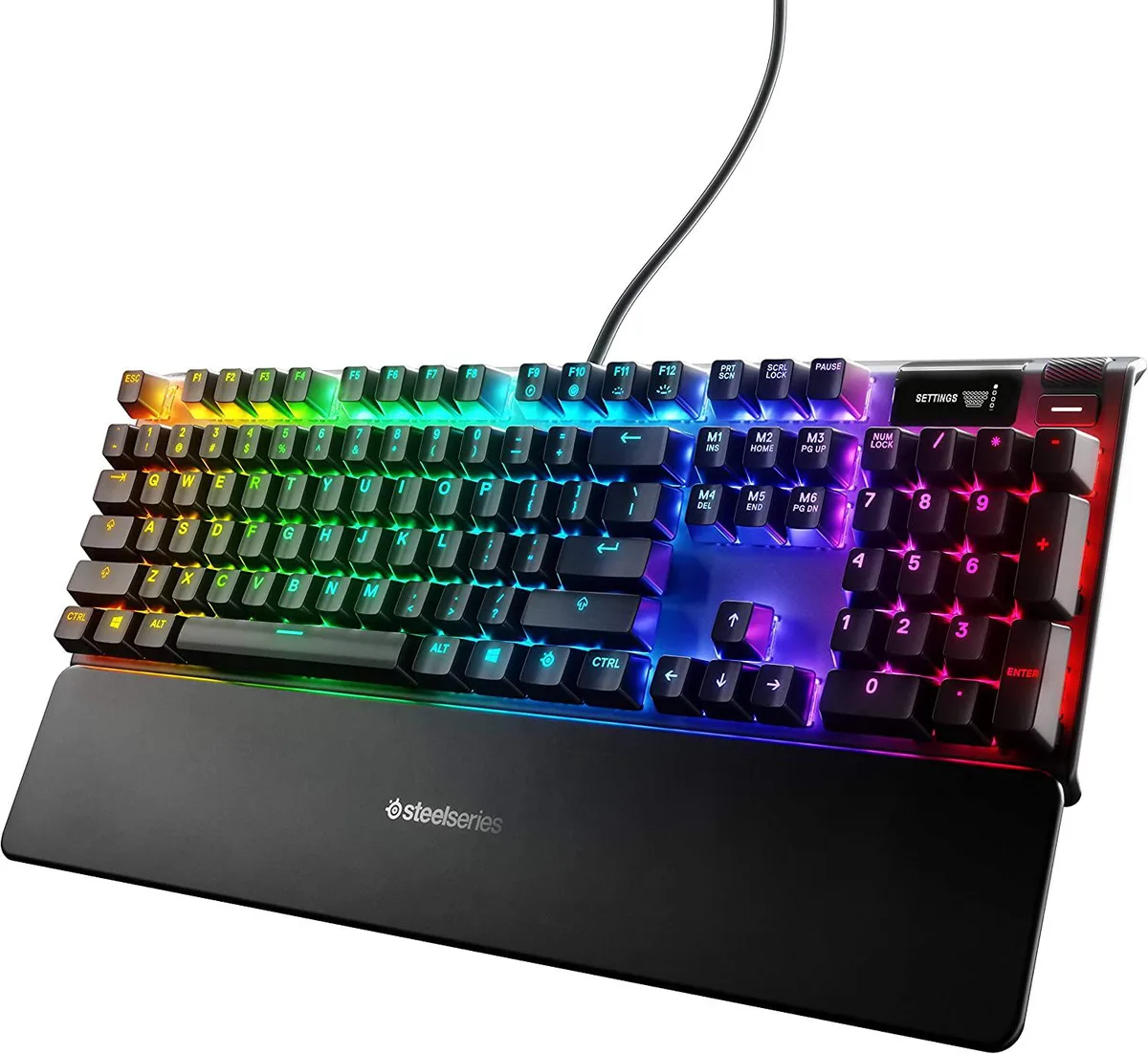 SteelSeries SteelSeries Apex Pro Gaming Keyboard OmniPoint .4-3.6mm OLED RGB Black — product photo