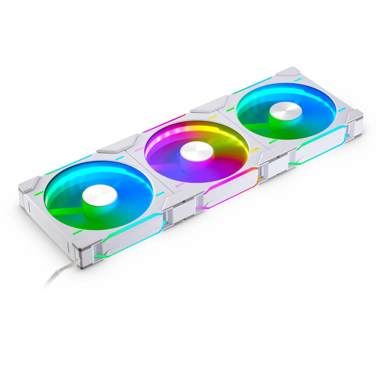 Phanteks Phanteks PH-F140D30_DRGB_PWM_WT01_3P 140mm 30mm DRGB PWM case fan 3-pack — product photo