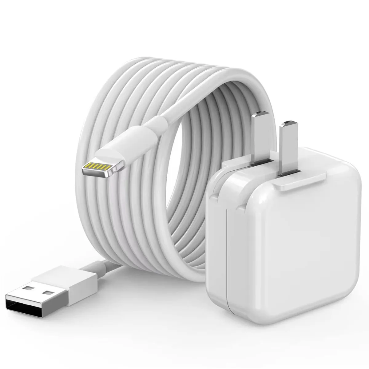 MCHOSE MCHOSE MFI Lightning Cable 10ft 12W Foldable Plug — product photo