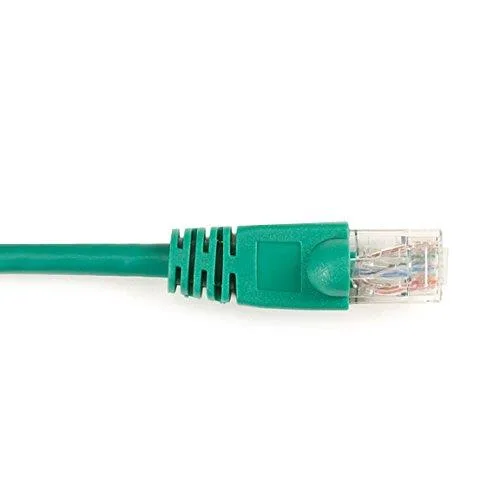 Black Box Corporation Black Box Corporation CAT6PC-001-GN network ethernet cable Cat 6 1 ft Green — product photo