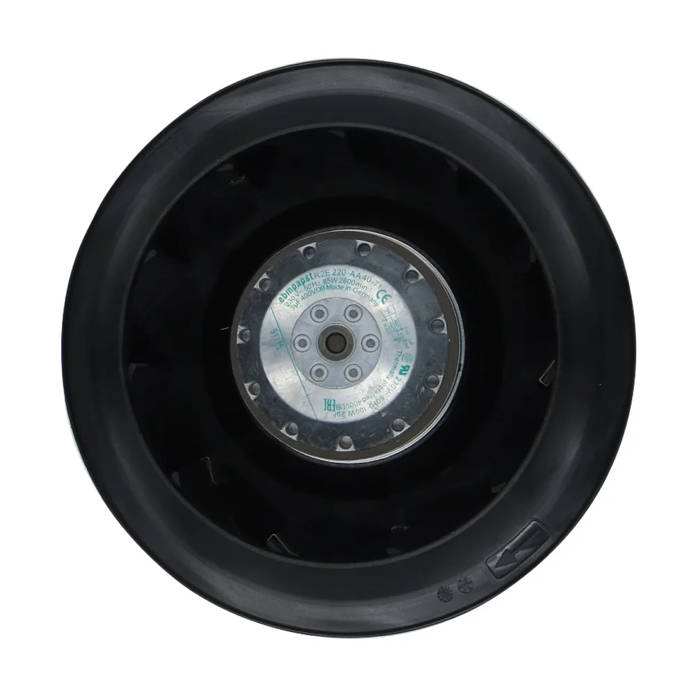 Fans Fans R2E220-AA40-71 220x71mm 230V 0.38/0.40A industrial cooling fan — product photo
