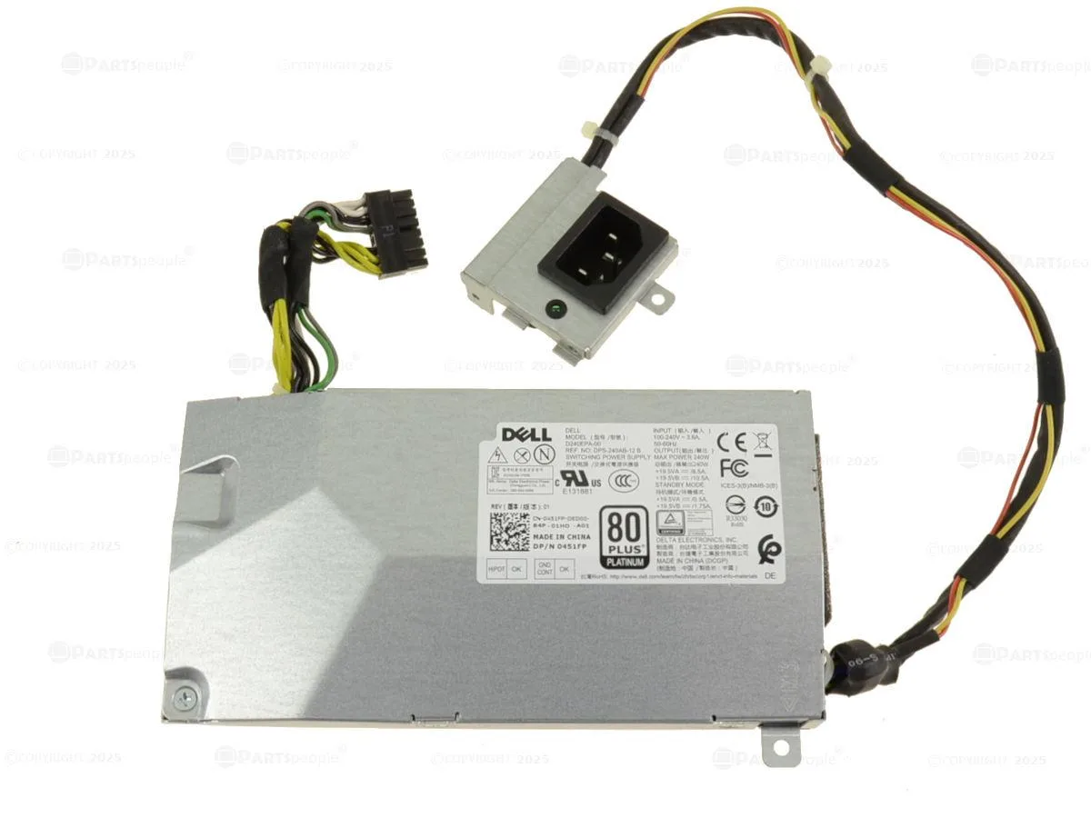 DELL DELL D240EPA-00 240W power supply for OptiPlex 7760 AIO — product photo
