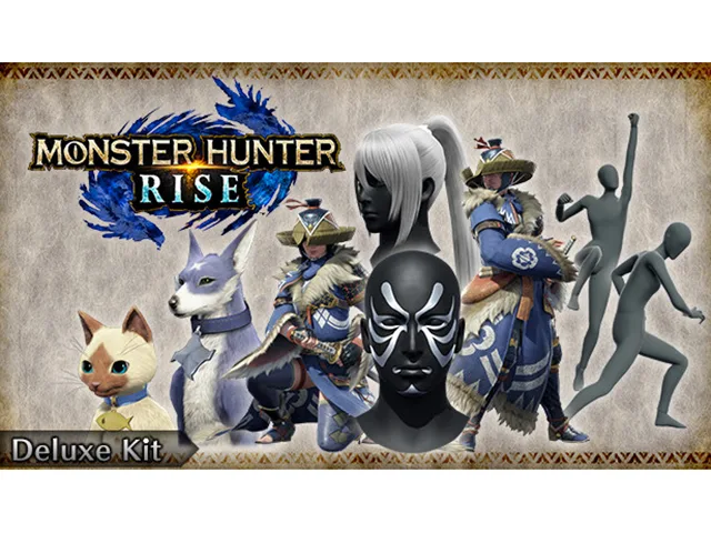 Capcom Capcom 69432 MONSTER HUNTER RISE Deluxe Kit downloadable game — product photo