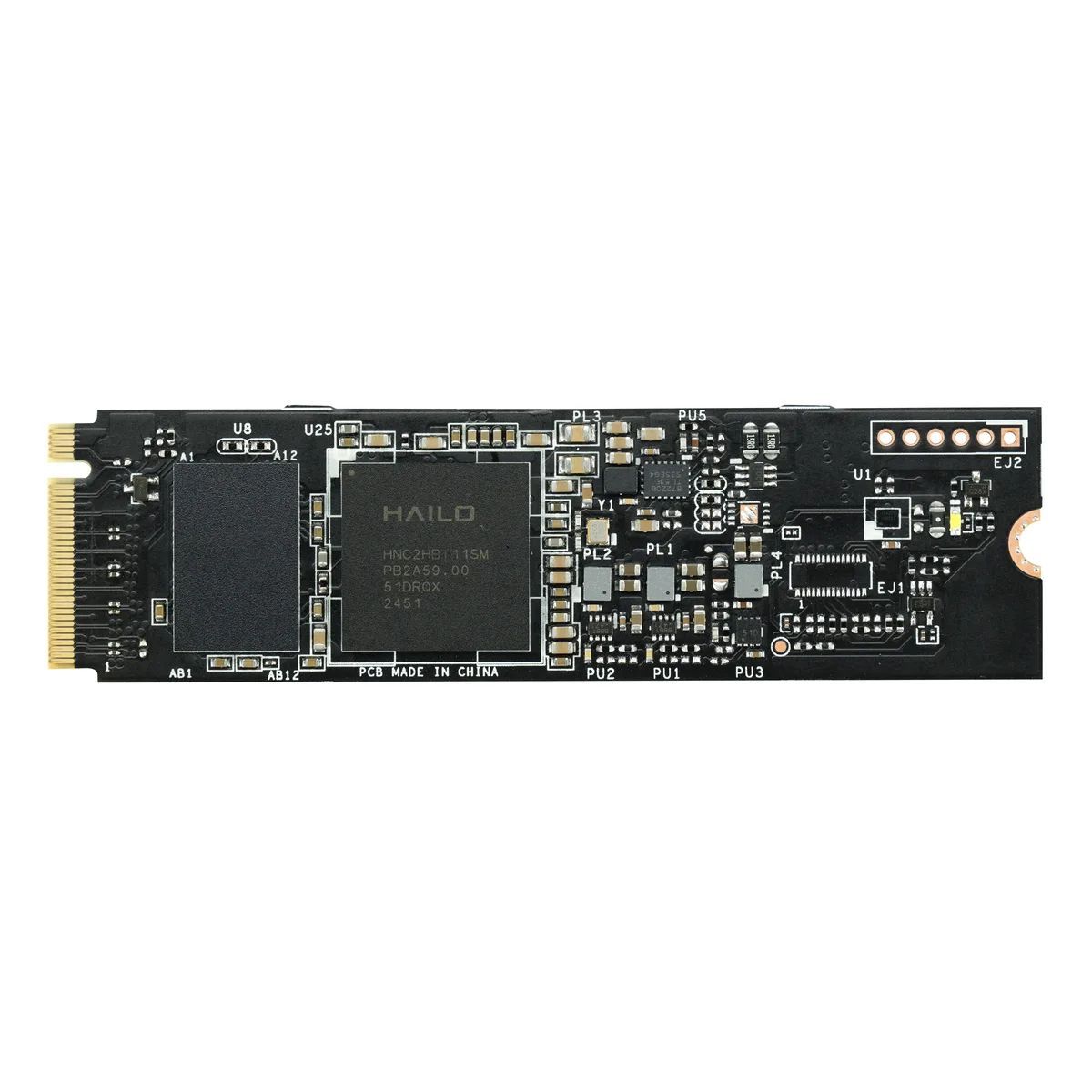 ASUS ASUS 90YT00B1-M0AA00 UGen300 M2 AI Module, Hailo-10H, 8GB LPDDR4 — product photo