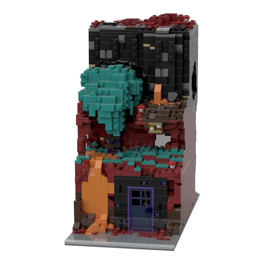 ZITIANYOUBUILD ZITIANYOUBUILD MOC-140564 Twisted Forest 1794PCS Building Set — product photo
