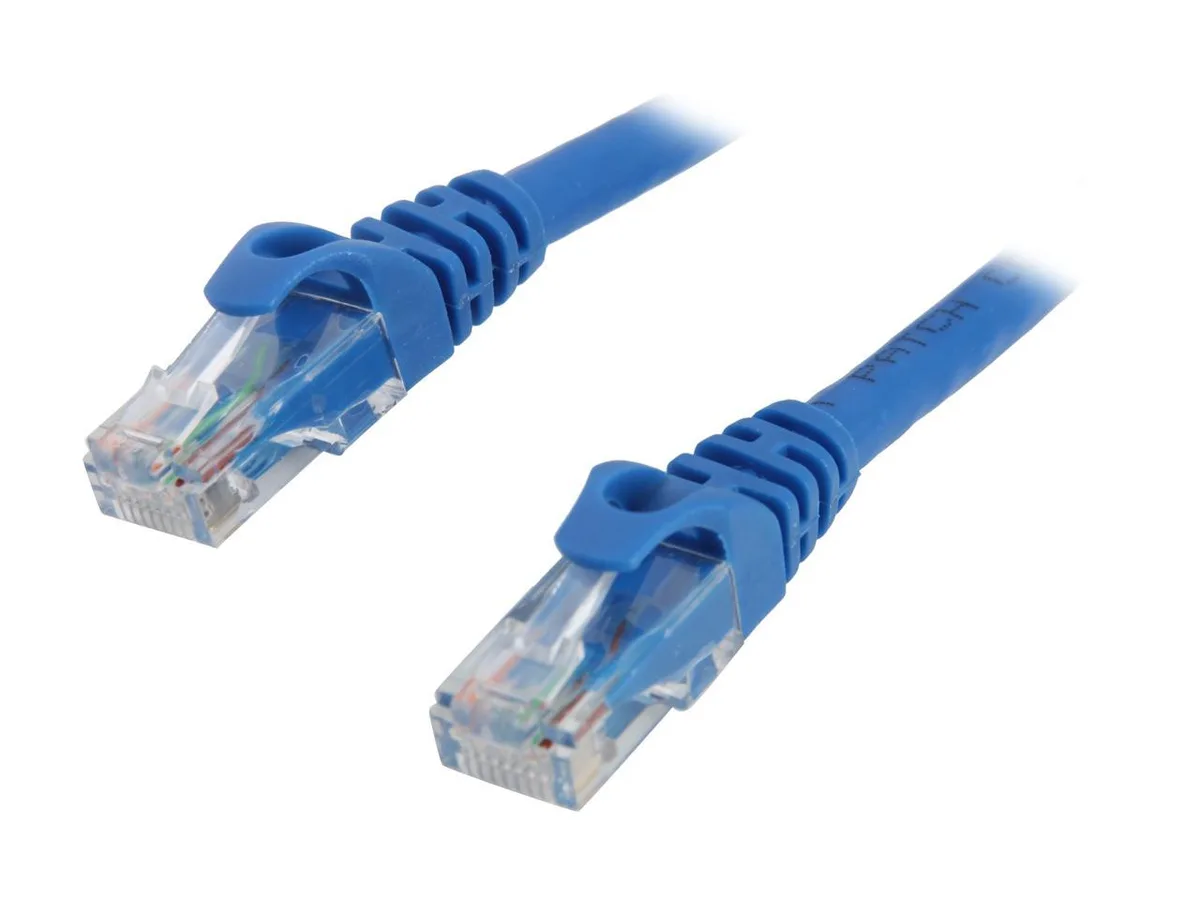 sakose sakose C6EB-5B 5 ft Cat 6 Blue 550 MHz Patch Cable 2-pack — product photo