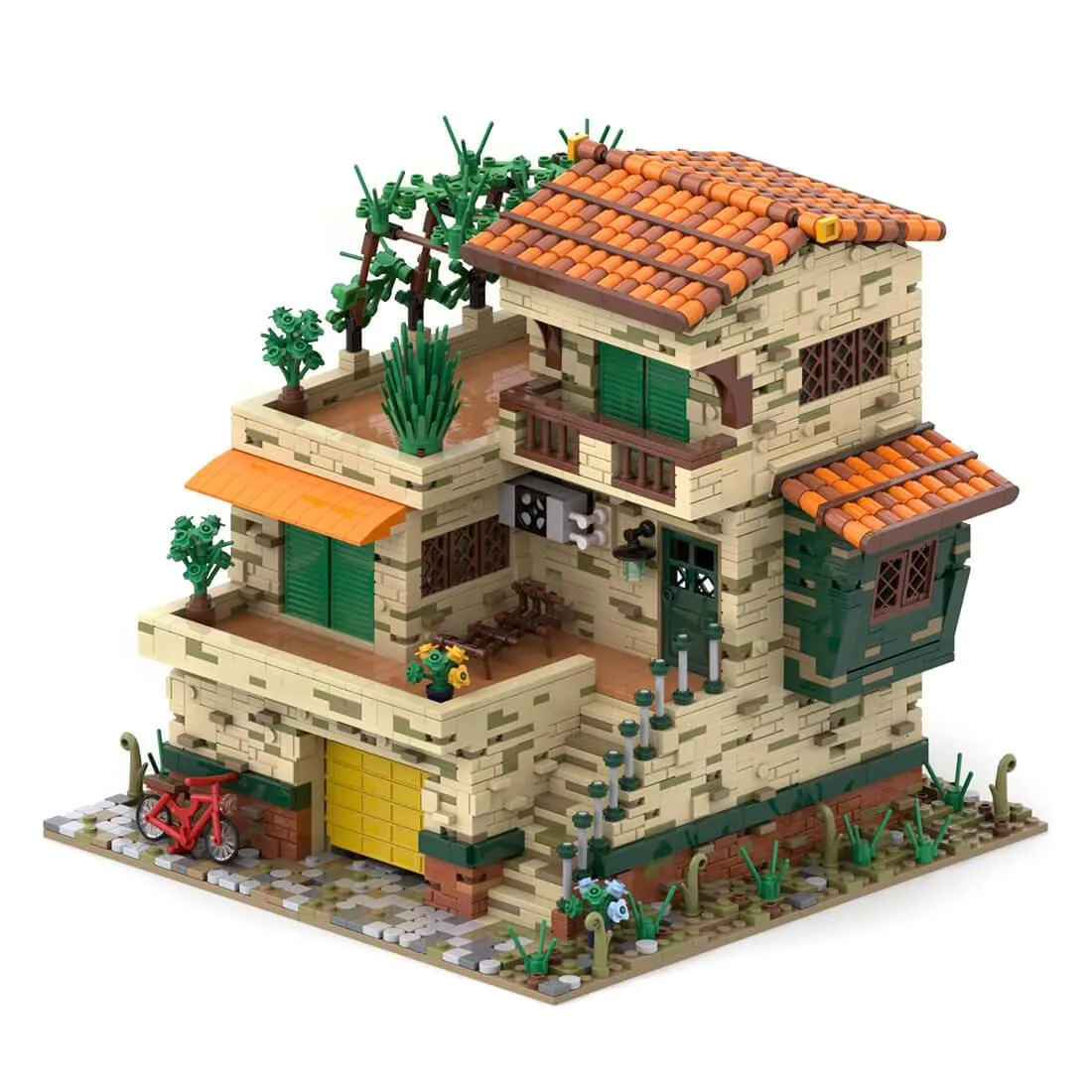 ZITIANYOUBUILD ZITIANYOUBUILD MOC-72235 House Italy No. 2 3314 Parts — product photo