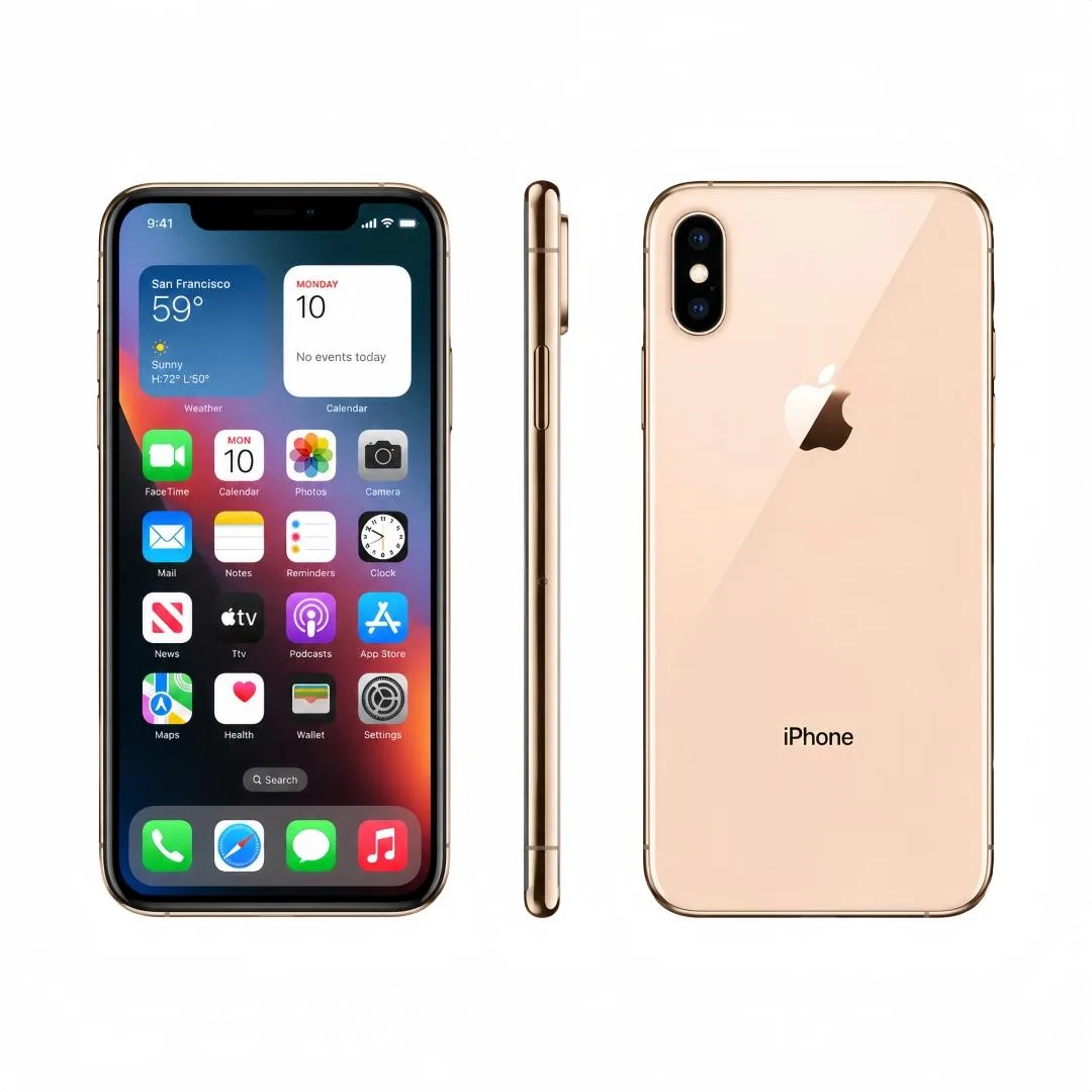 Apple Apple iPhone XS MAX 64GB Gold 6.5" OLED 2688 x 1242 458 ppi 12MP Dual Camera Unlocked Cell Phones - Unlocked — product photo
