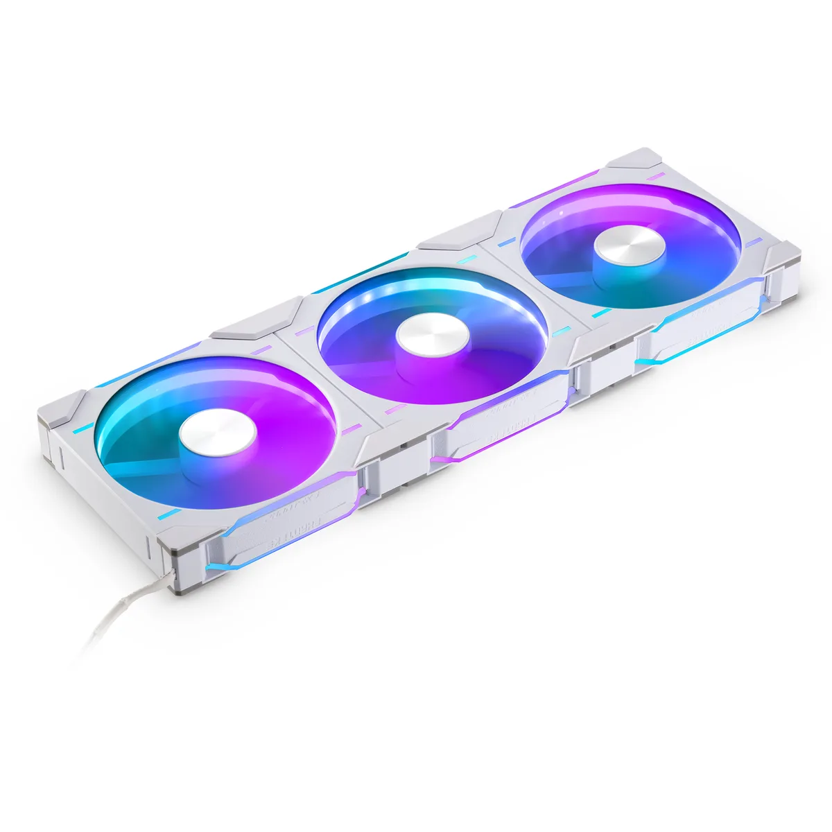 Phanteks Phanteks PH-F140D30R_DRGB_PWM_WT01_3P 140 mm 30 mm case fan 3-pack — product photo
