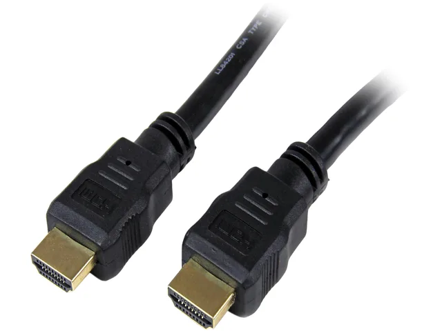STARTECH STARTECH HDMM1M 1m HDMI Cable 4K 30Hz HDMI 1.4 Gold Male to Male — product photo
