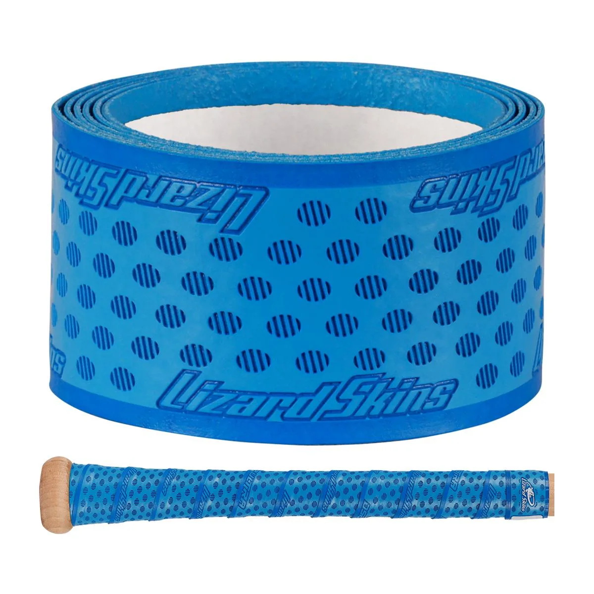 Polar blue bat grip tape roll 1.1 mm thick 39 inches long