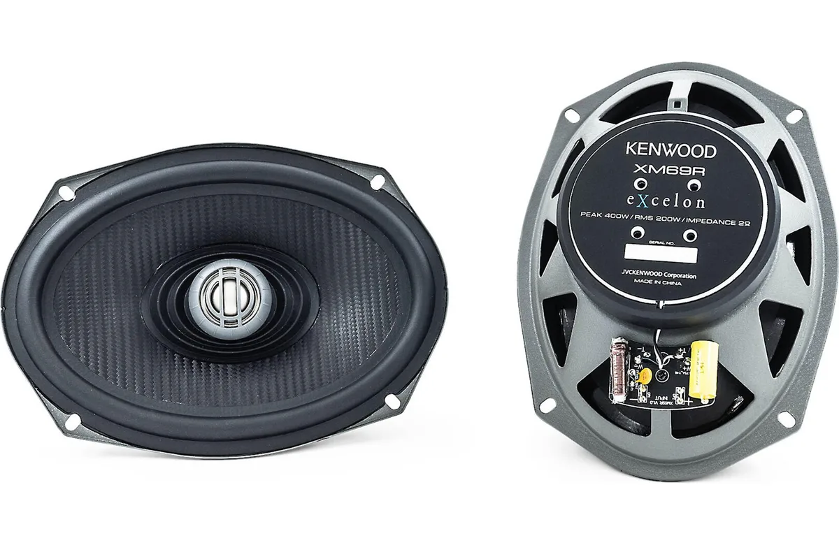 KENWOOD Kenwood XM69R 6x9 2-way Speakers Harley Davidson 1998-up — product photo