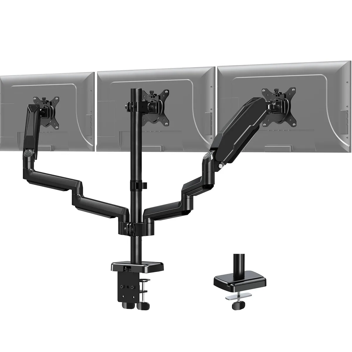KW-Commerce KW-Commerce MOUNT PRO Triple Monitor Mount 13-27 inch 2 in 1 accessory — product photo