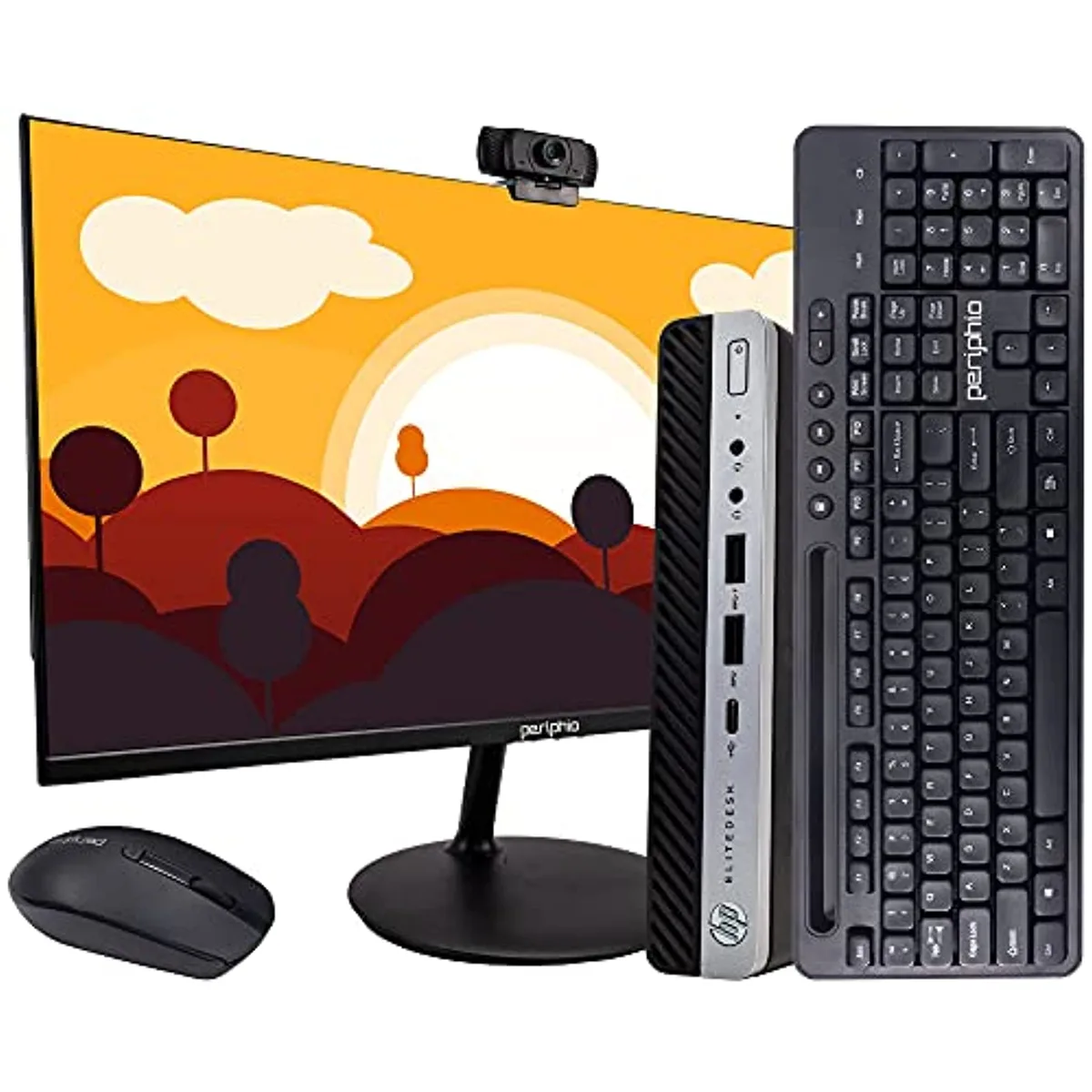 HP HP EliteDesk 800 G3 desktop PC, i5-6500, 16 GB DDR4, 1 TB, Windows 10 — product photo