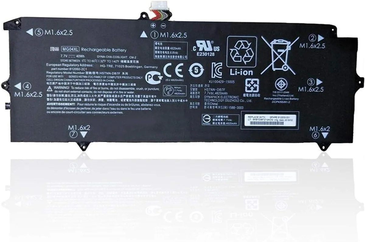 NShi NShi MG04XL laptop battery 7.7V 40Wh 4820mAh — product photo