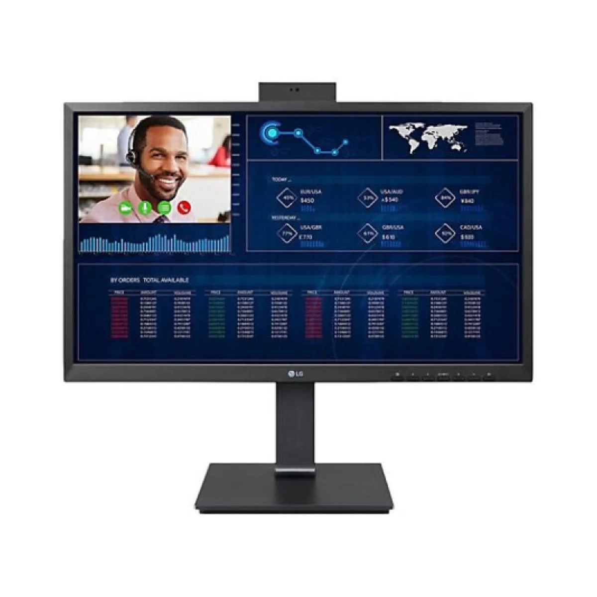 LG Electronics LG Electronics 24CQ650I-6N AI edge system 24" Intel Celeron N5105 4GB DDR4 16GB eMMC — product photo