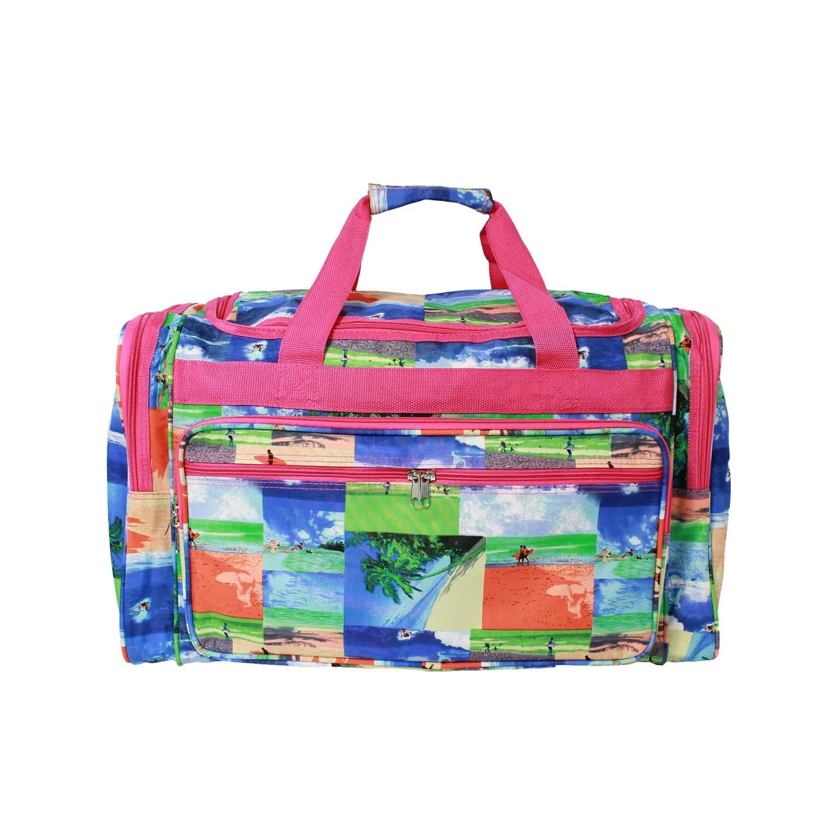 World Traveler World Traveler 22-Inch Carry-On Duffel Bag Surf Orange — product photo