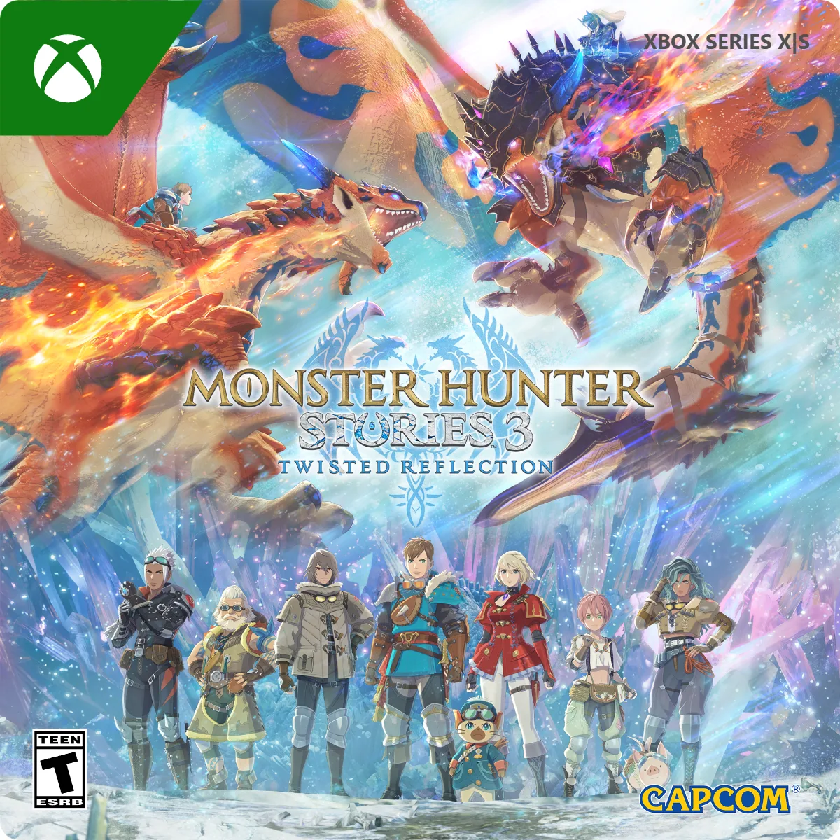 Capcom Capcom Monster Hunter Stories 3: Twisted Reflection Xbox Series X|S downloadable game EP2-29077 — product photo