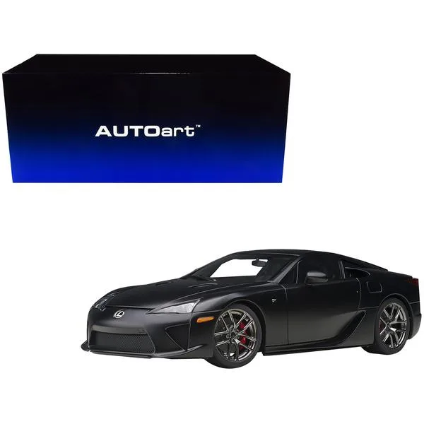 Autoart Autoart Lexus LFA Matt Black 1/18 Vehicle — product photo