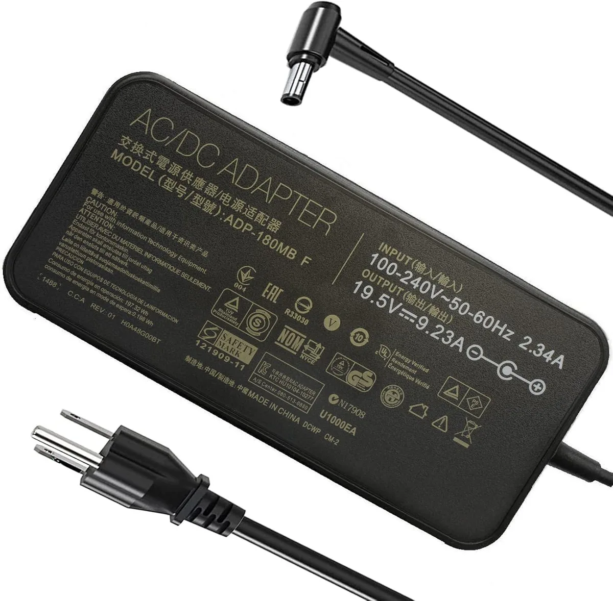 PISKEKAT PISKEKAT 19.5V 9.23A 180W AC adapter for Asus ROG G-series — product photo