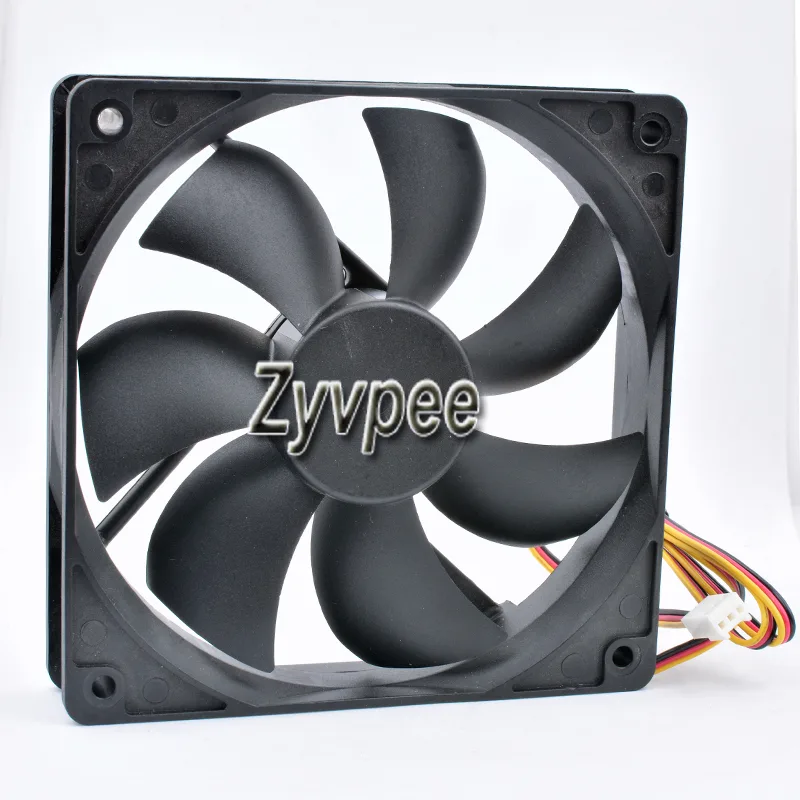 Zyvpee Zyvpee DFB122512H 120mm 12V 3.4W 3-Pin Case Fan — product photo