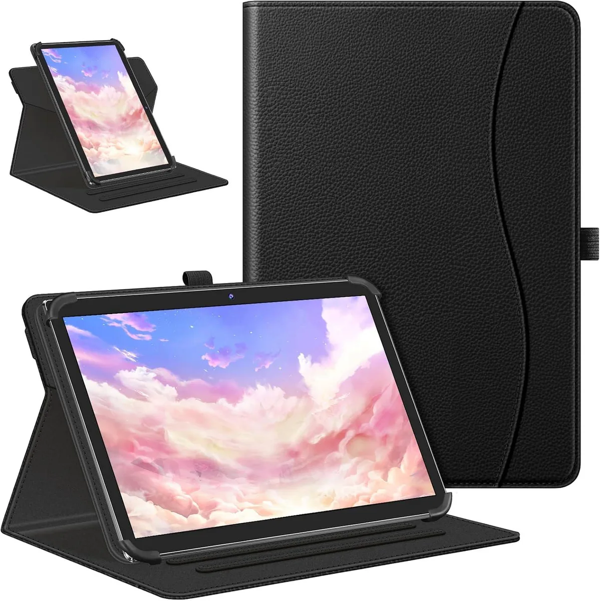 Kootion Kootion rotating laptop case 10.1 inch black — product photo