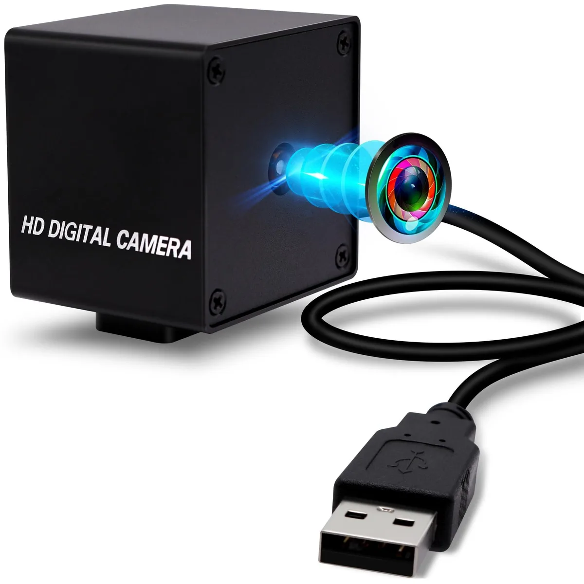 Adafruit Adafruit 48MP USB Webcam Autofocus 70° Lens 2 in 1 Accessory — product photo