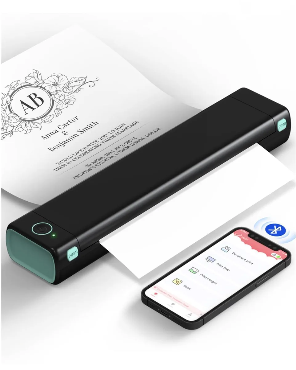  Phomemo M08F-Letter Receipt Printer 8.5x11 inch Bluetooth 203 dpi 715 g — product photo