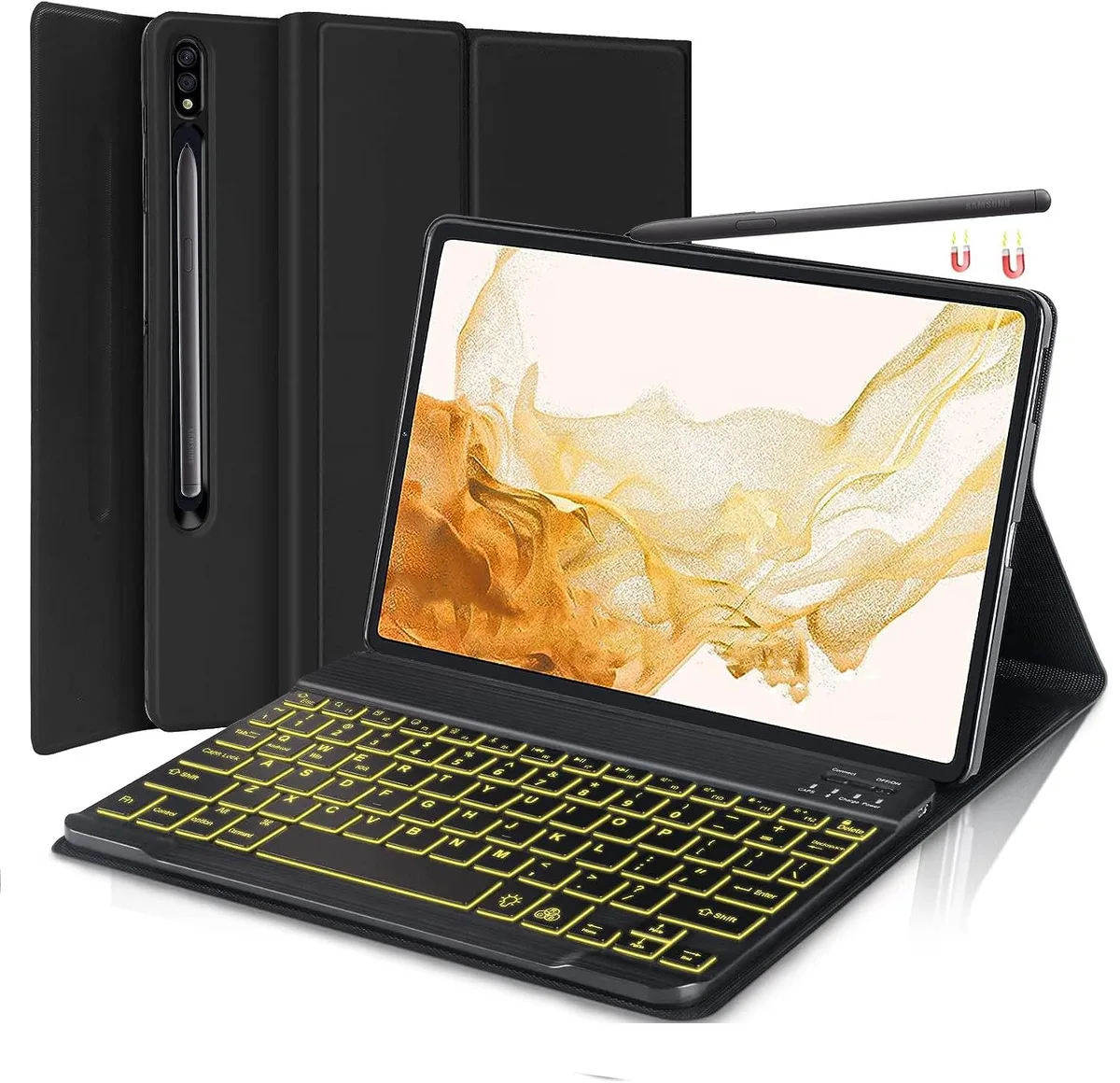 Werleo Werleo SM-X910/SM-X916B/SM-X918U Keyboard Case for Samsung Galaxy Tab S9 Ultra 14.6 Inch 2023 — product photo