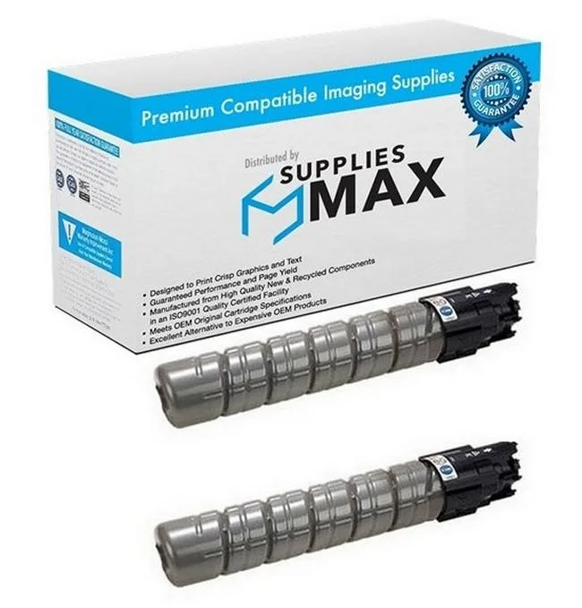 SuppliesMax SuppliesMax 480-0278_2PK Black Toner Cartridge 2 Pack 15000 Pages — product photo