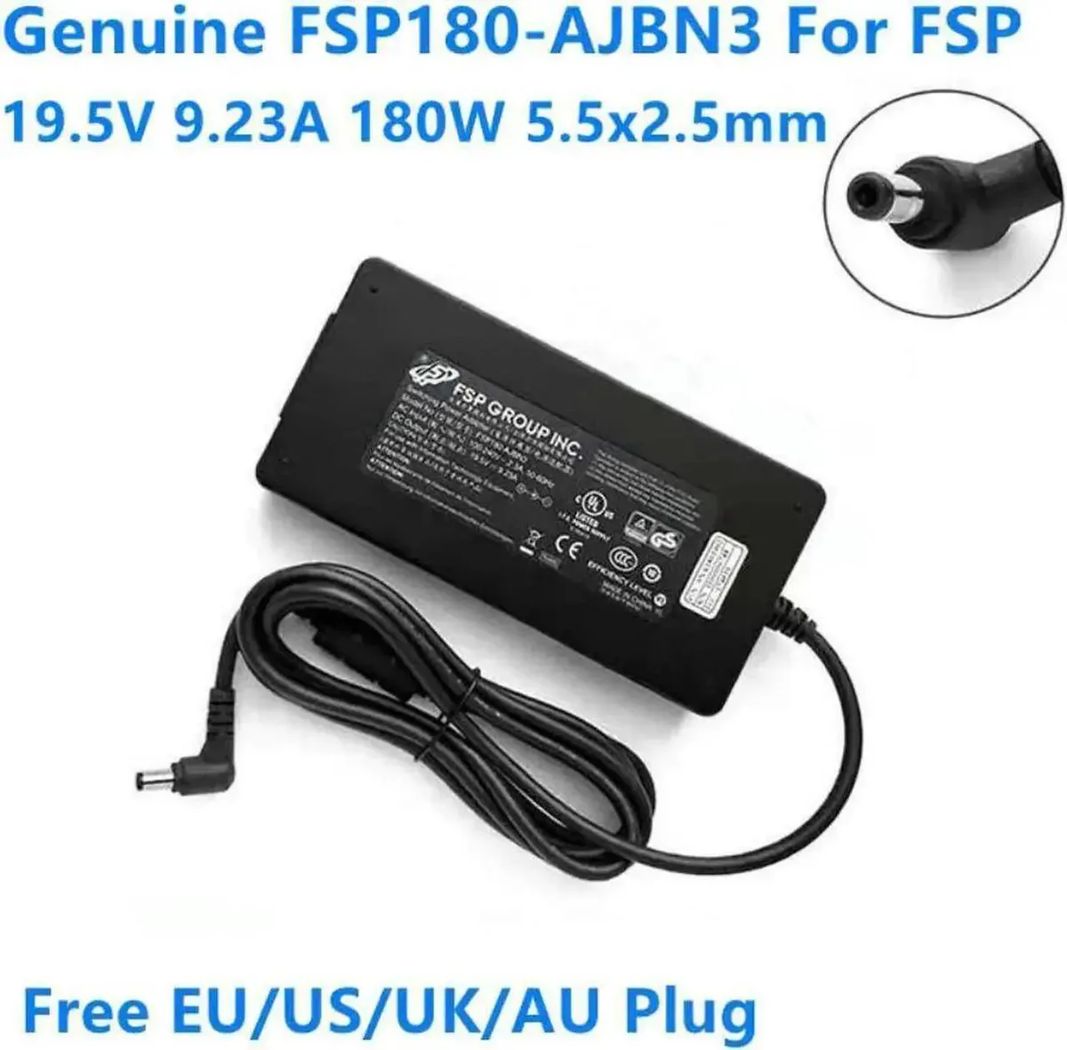 Vszerda Vszerda FSP180-AJBN3 19.5V 9.23A 180W laptop AC adapter — product photo