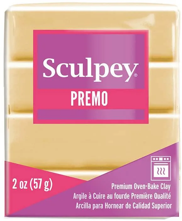 Sculpey Sculpey Premo Polymer Clay Ecru 2 oz — product photo