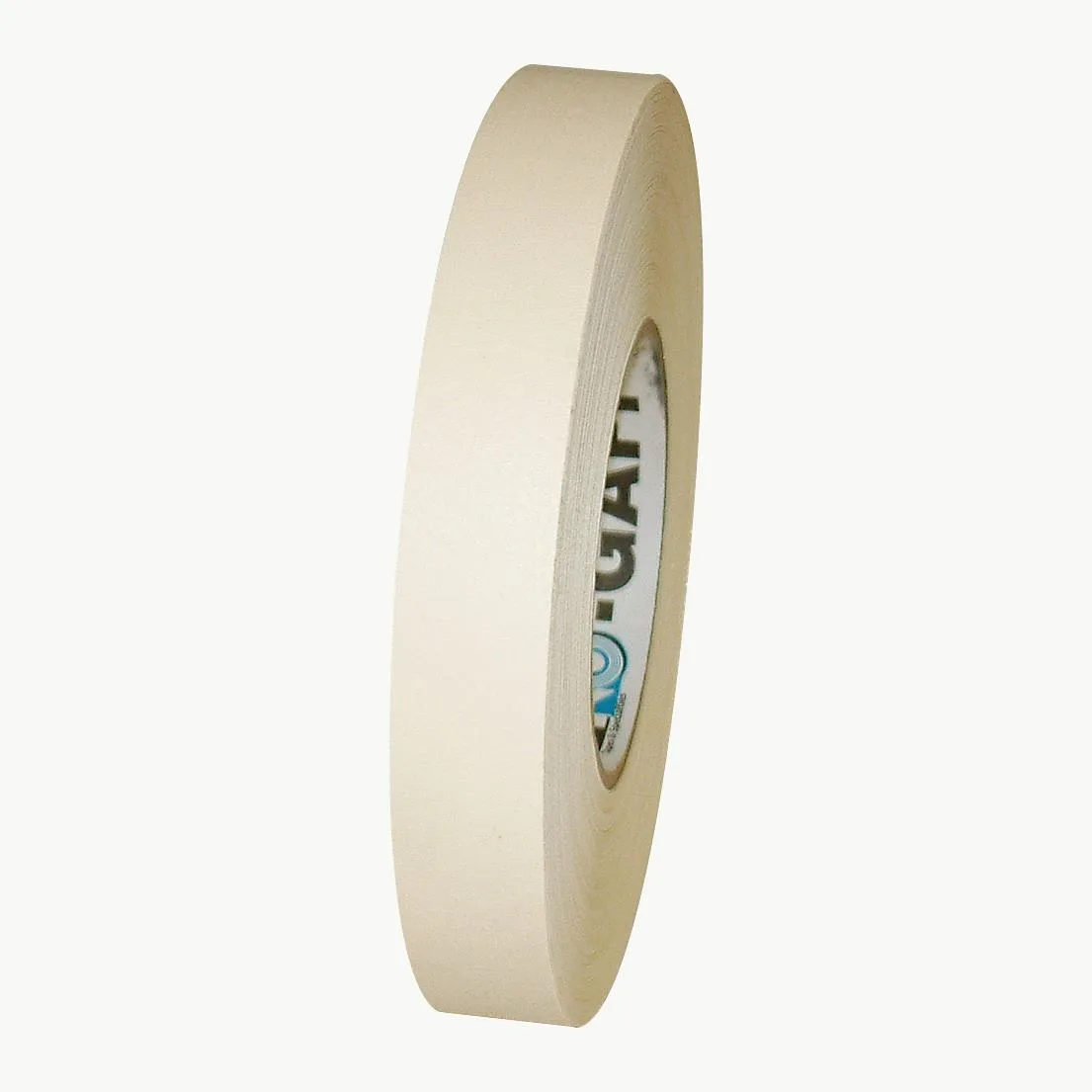 White matte cloth gaffer tape roll, 1 inch by 55 yards