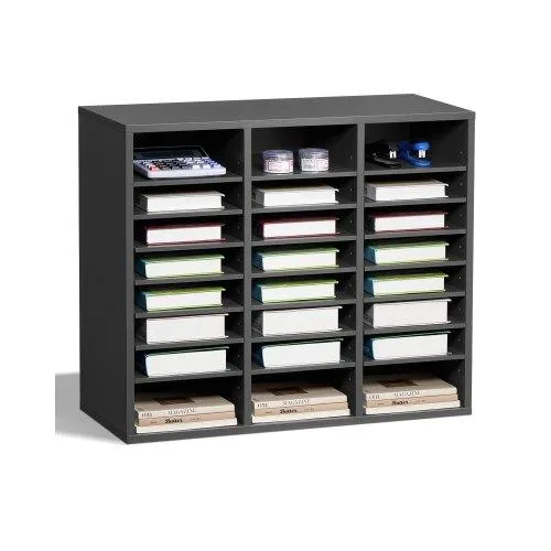 VEVOR VEVOR Literature Organizer 24 Compartments Grey — product photo