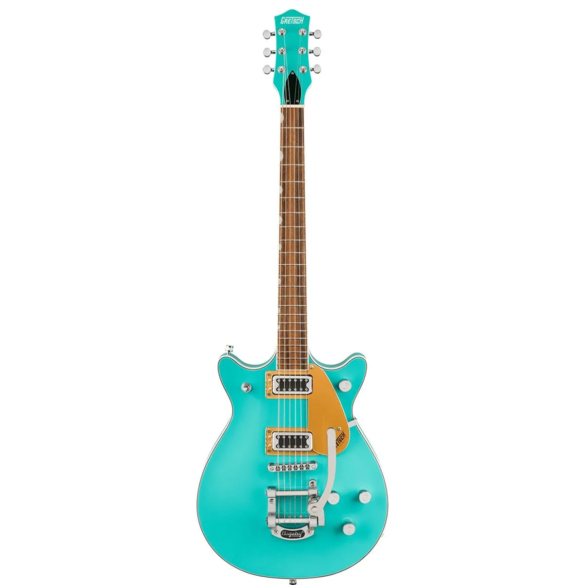 Gretsch Gretsch G5232T Electromatic Double Jet FT Bigsby Electric Guitar Caicos Green — product photo