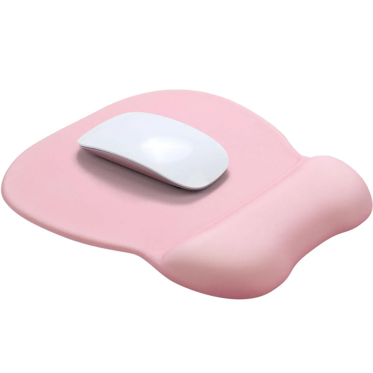  GIRPKPAD Mouse Pad with Gel Wrist Rest 9.2 x 8.1 in Pink — product photo
