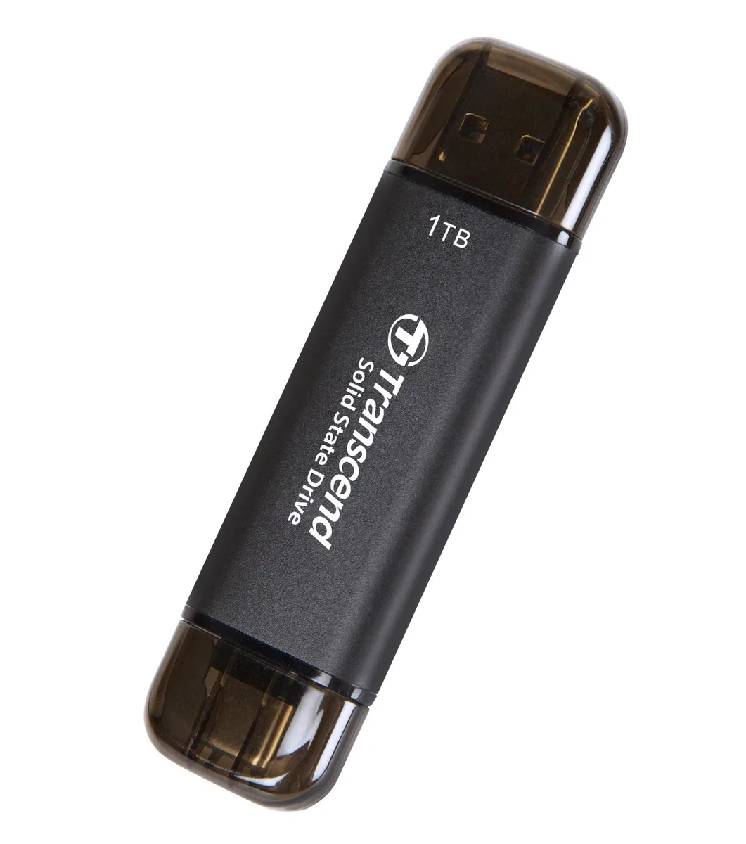 Transcend Transcend ESD310C 1TB portable SSD USB Type-A Type-C — product photo