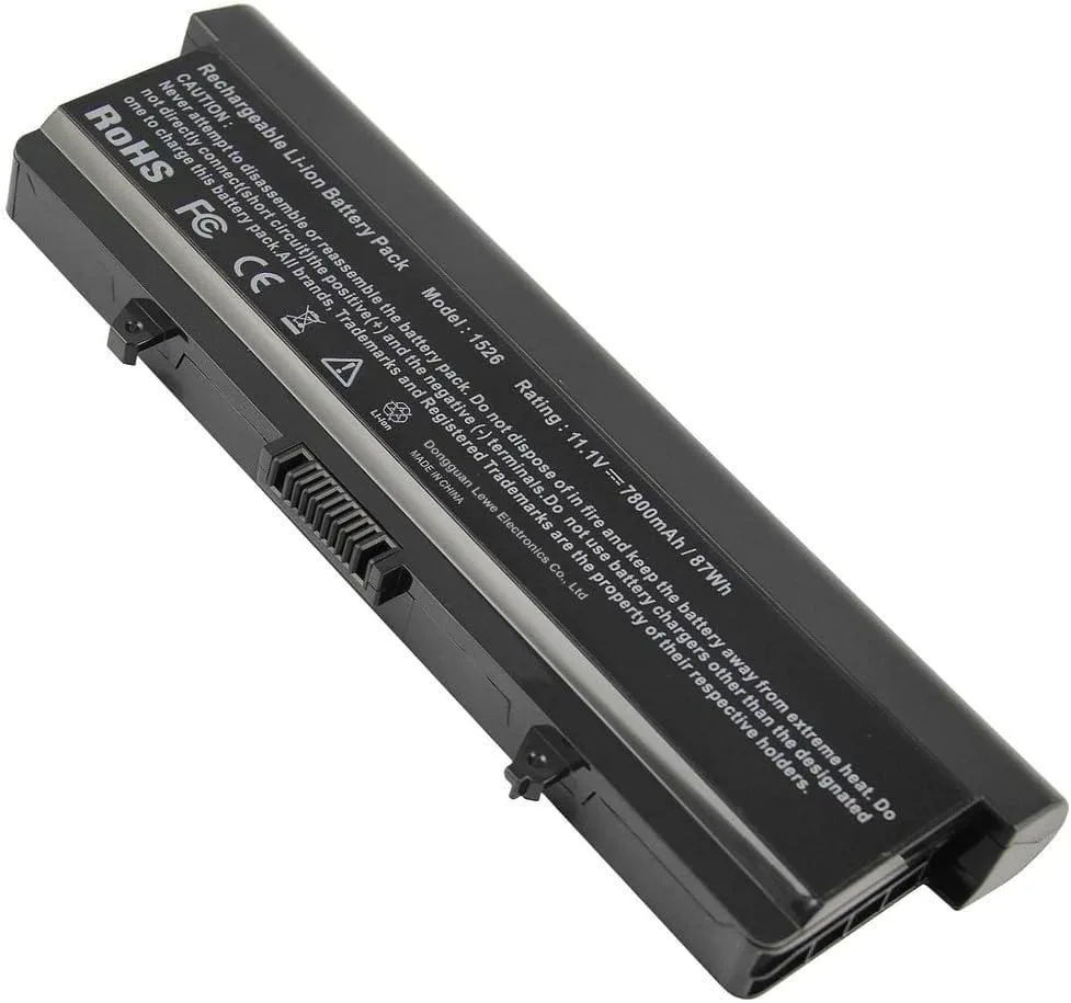 PISKEKAT PISKEKAT 9-cell 7800mAh 11.1V laptop battery for Dell Inspiron 1525 1526 1545 — product photo