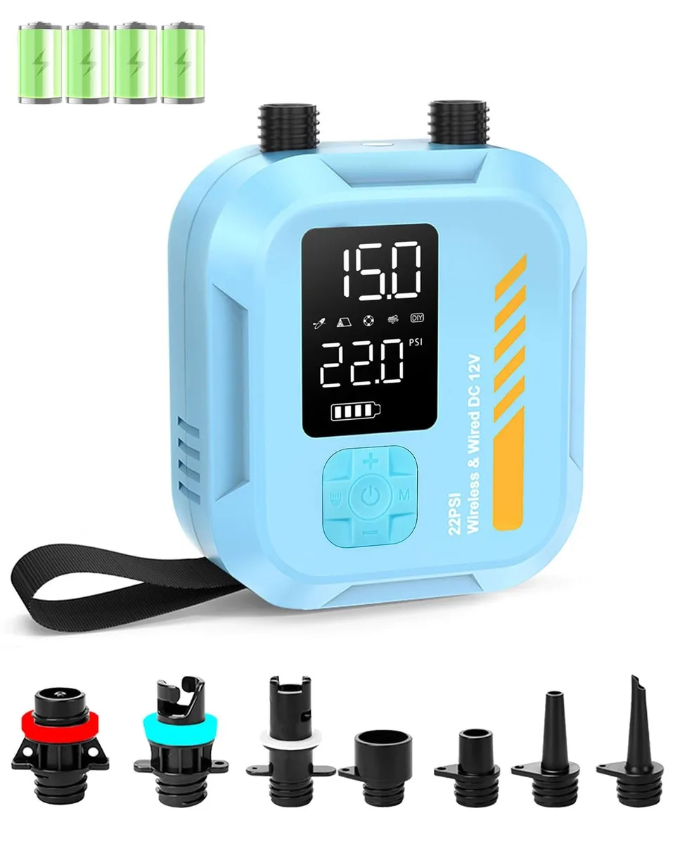  Rafeox B2BLUE Electric SUP Pump 22 PSI 400 L/min Blue — product photo