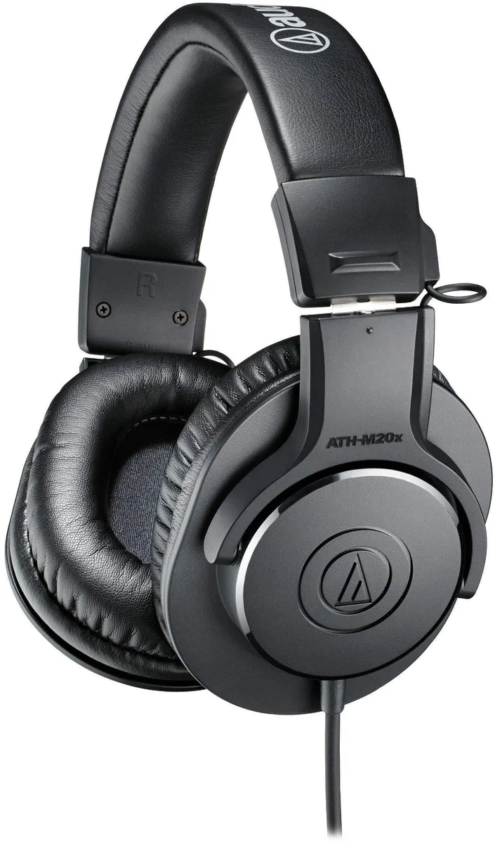 Audio-Technica Audio-Technica ATH-M20x Professional Studio Headphones Black — product photo