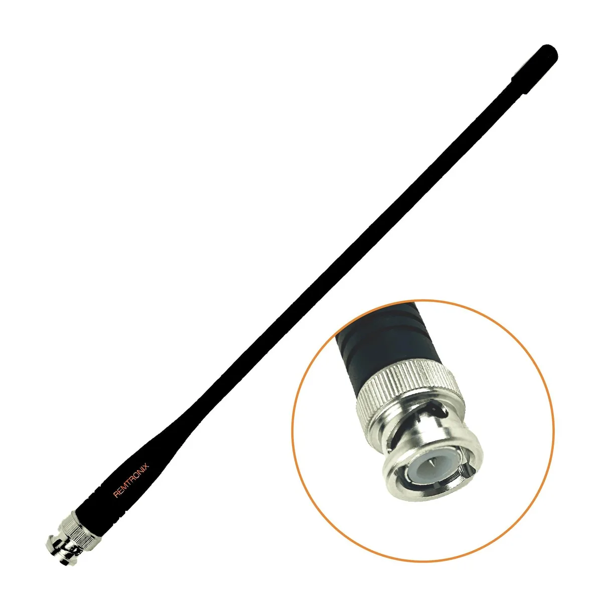 V2 Technologies V2 Technologies 920B Remtronix Scanner Antenna BNC 400-480/700-900MHz 9" Whip 2 in 1 accessory — product photo