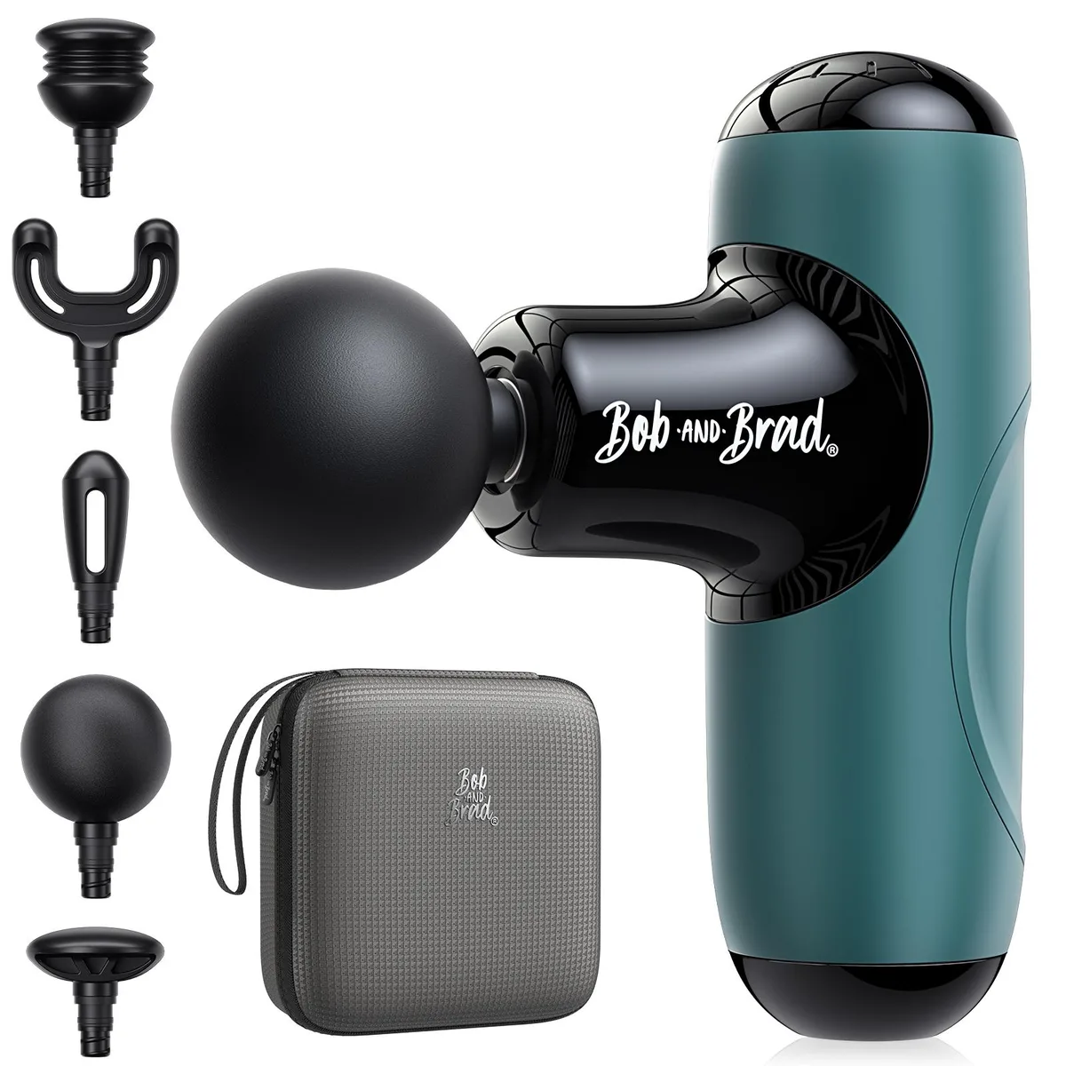 Bob and Brad Bob and Brad QL/MINI.Q2-D Green Massager 5.7×3.4×1.8in 0.95lb — product photo