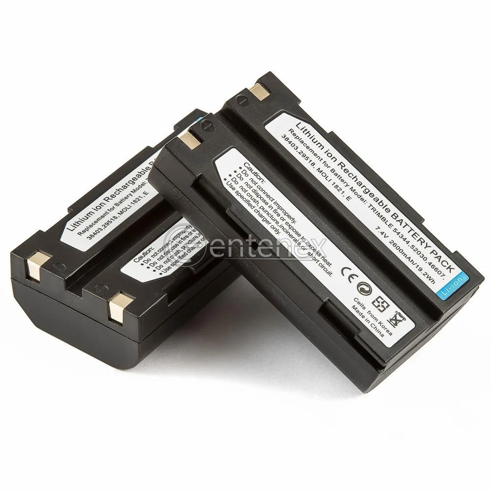 Centenex Electronics Centenex Electronics 2-Pack GPS Battery for Pentax Ei-D-Li1 Trimble 5700 5800 — product photo