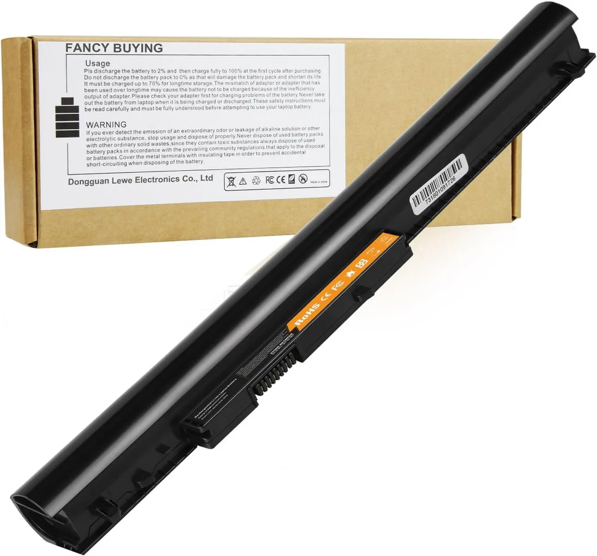 TAURKENAM TAURKENAM LA04 2600mAh 14.8V 4-cell laptop battery — product photo