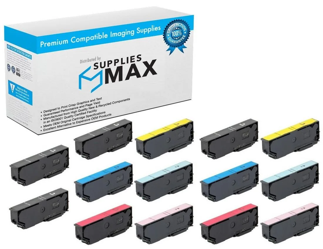 SuppliesMax SuppliesMax T277XL120-4B2CS High Yield Inkjet Combo Pack — product photo