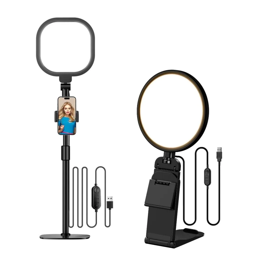 Neewer LitONES Desk Ring Light 10W 360° 3000-6500K CRI 97.8 — product photo