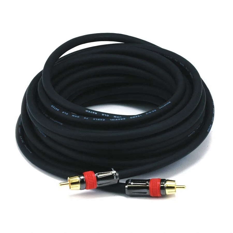 Monoprice Inc. Monoprice 102683 25ft RG6/U 75ohm RCA Coax Cable — product photo