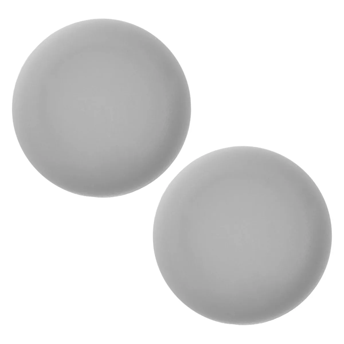 Grey silicone teapot lid knob protector, 2.8 by 2.81 cm