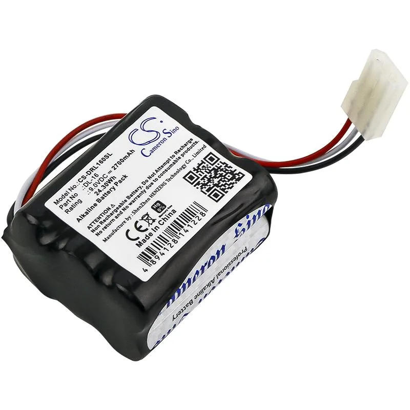 Cameron &amp; Co Cameron &amp; Co DS-CS-DRL160SL 9.0V 2.7Ah Alkaline Battery video accessory — product photo