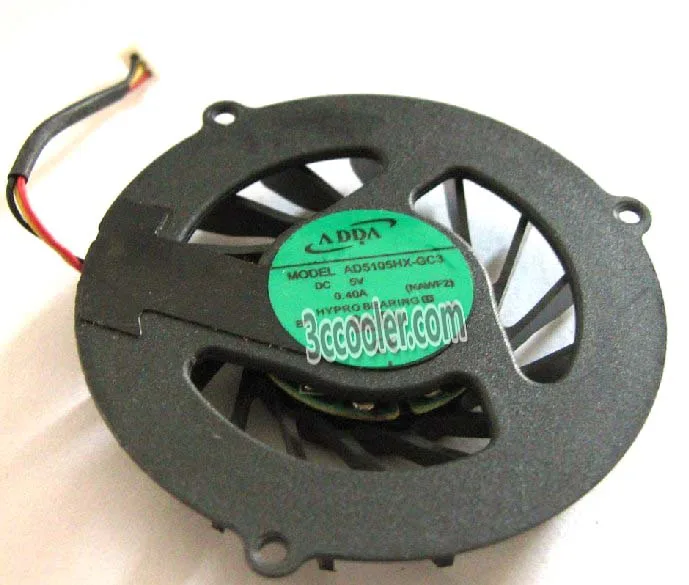 OEM Industries OEM Industries AD5105HX-GC3 5V .4A 3 Pin Blower CPU cooler — product photo